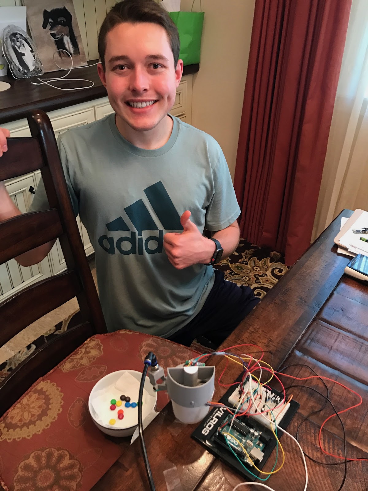 Neural Network-Based M&M Sorter